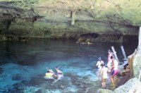 Badetag in der Cenote